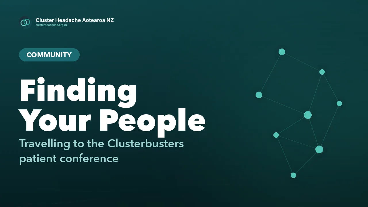 Finding your people: travelling to the Clusterbusters patient conference article feature image